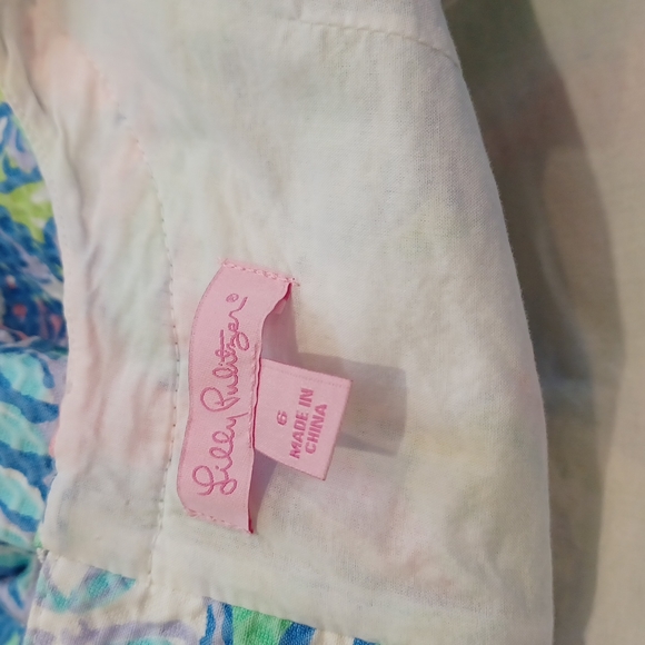 Lilly Pulitzer Women's Dahila Conch Dress size 6 - Picture 8 of 10